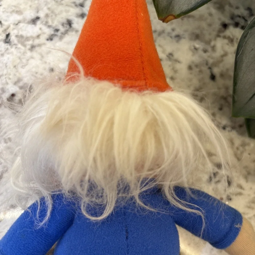1978‎ Knickerbocker Gnome Plush Unieboek B.V. Rien Poortvliet Rubber Face Vtg
